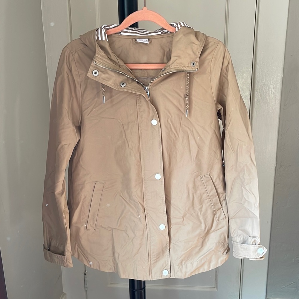 Beige Tan Utility Jacket